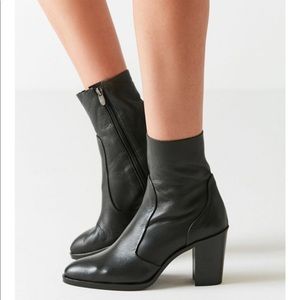 Urban Outfitters Crosswalk Dream Black Ankle Boot